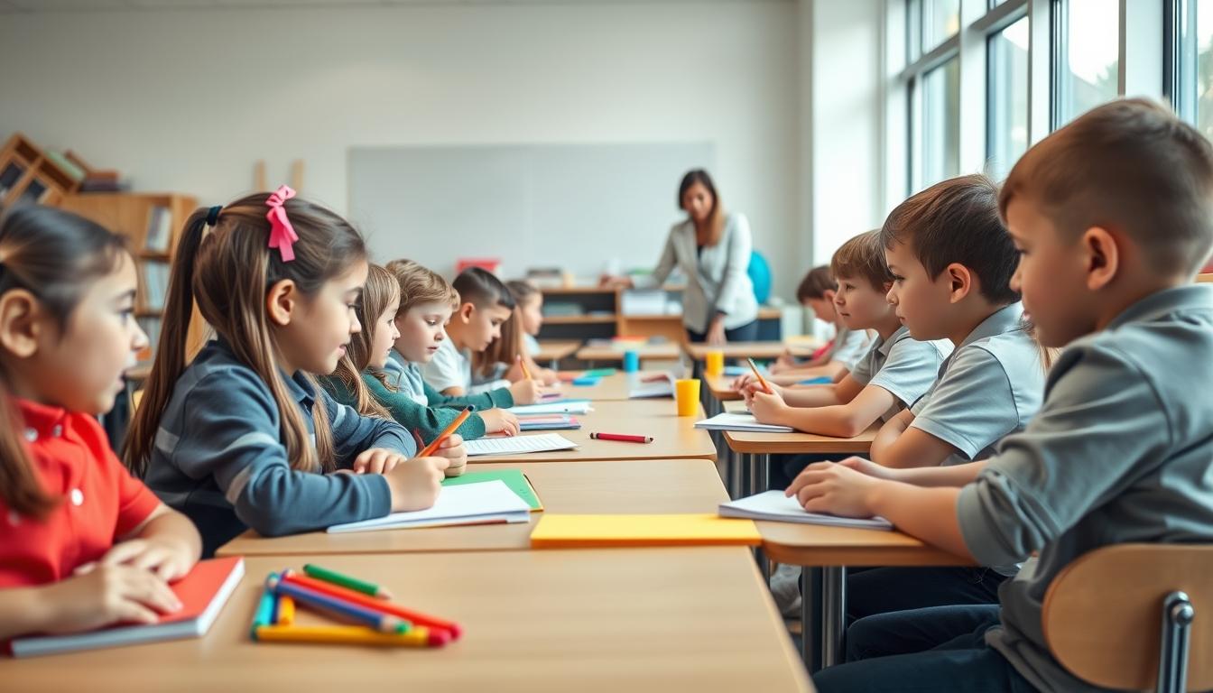 Modern university campus for students